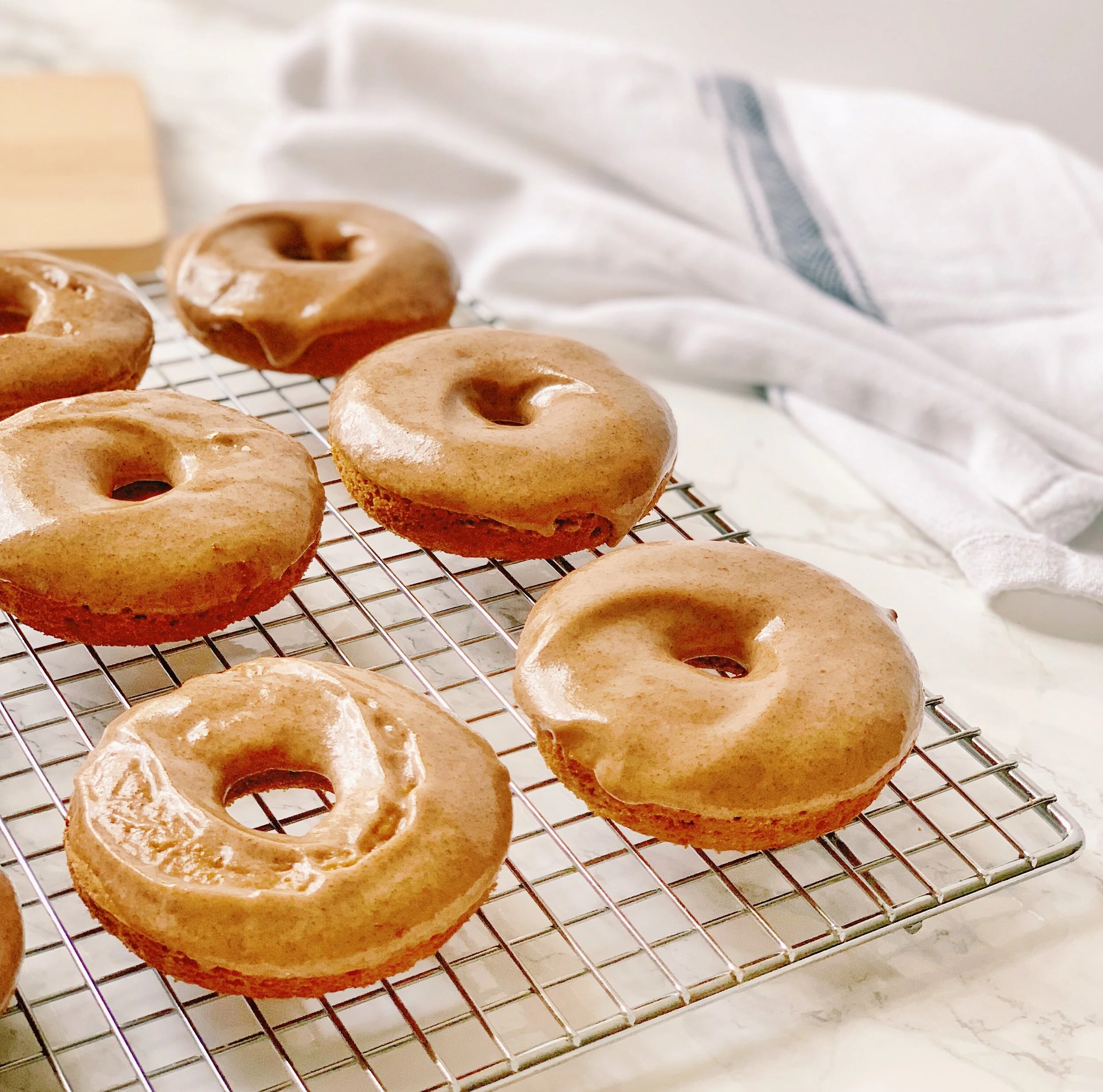Paleo Maple Cinnamon Donuts