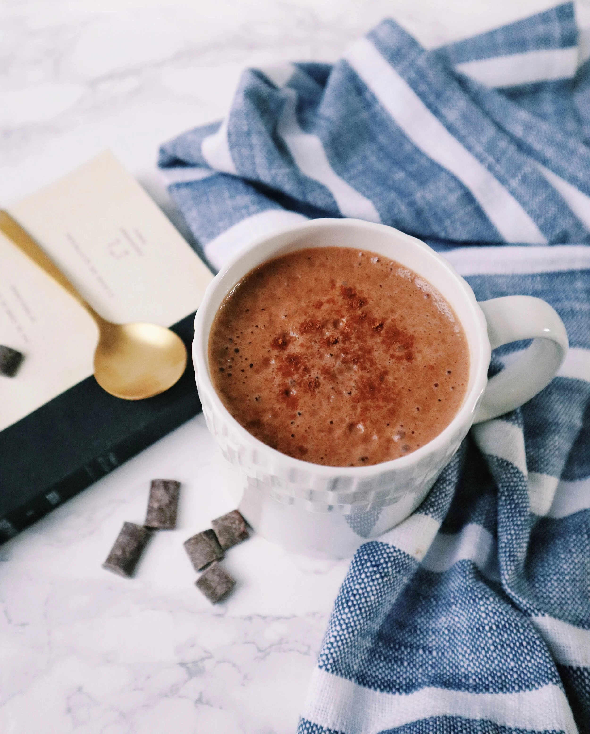 Healthier 4-Ingredient Hot Chocolate