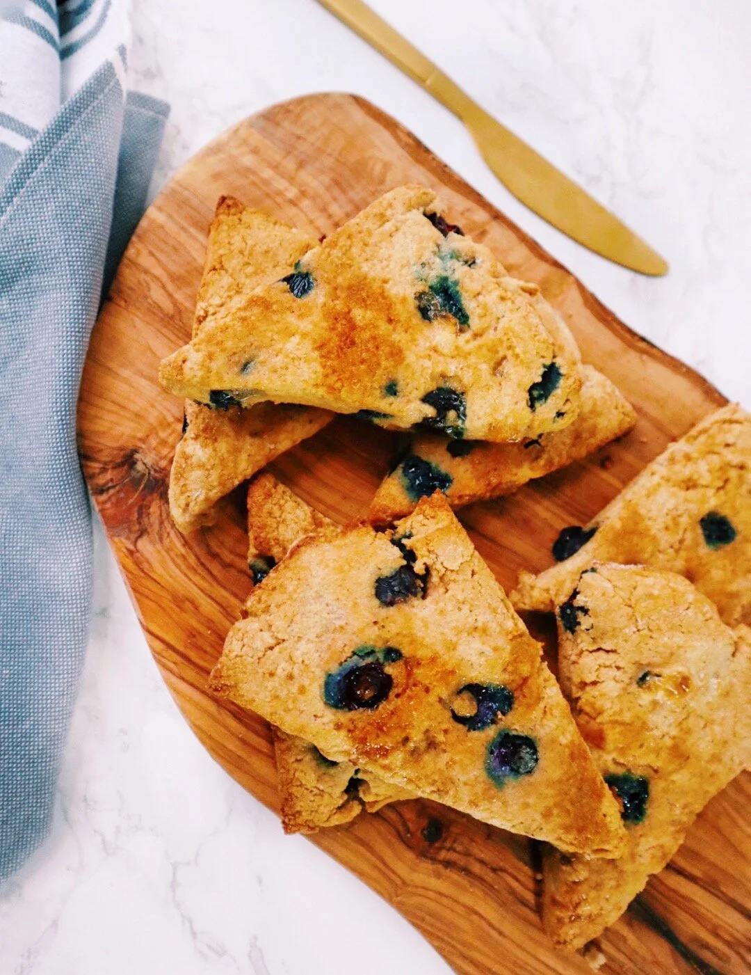 Paleo Blueberry Scones