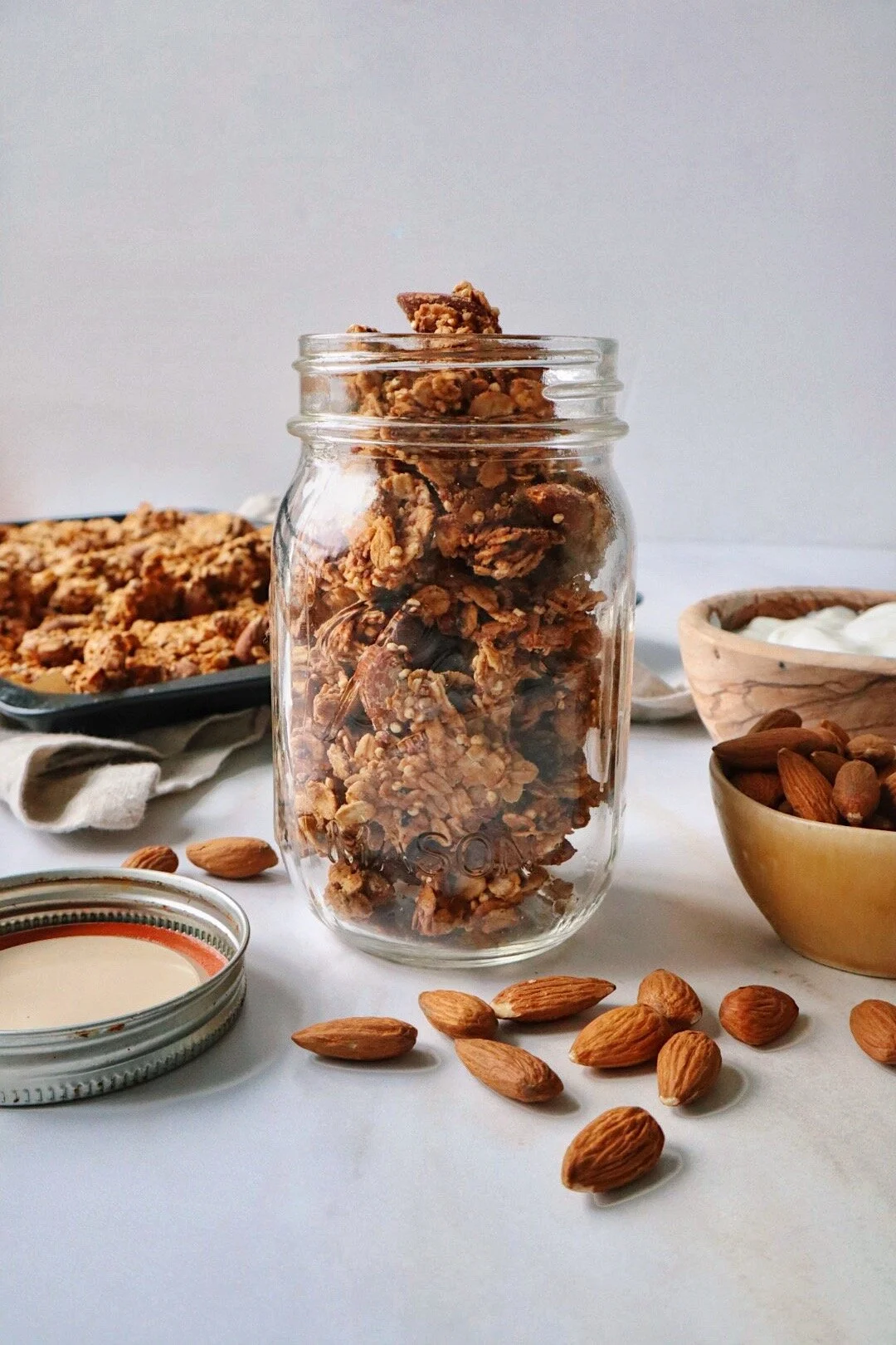Maple Almond Butter Granola