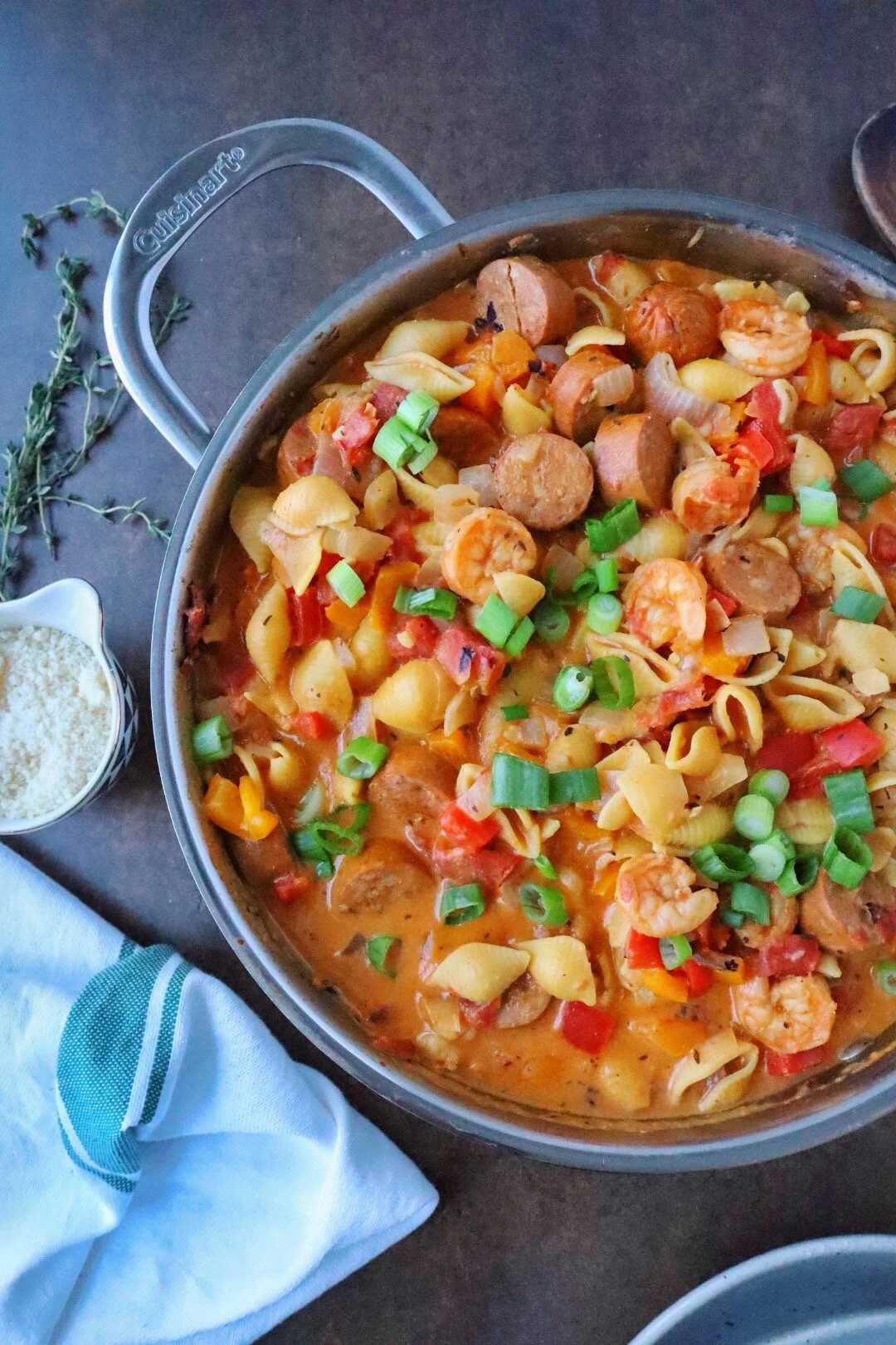 One-Pot Creamy Cajun Pasta