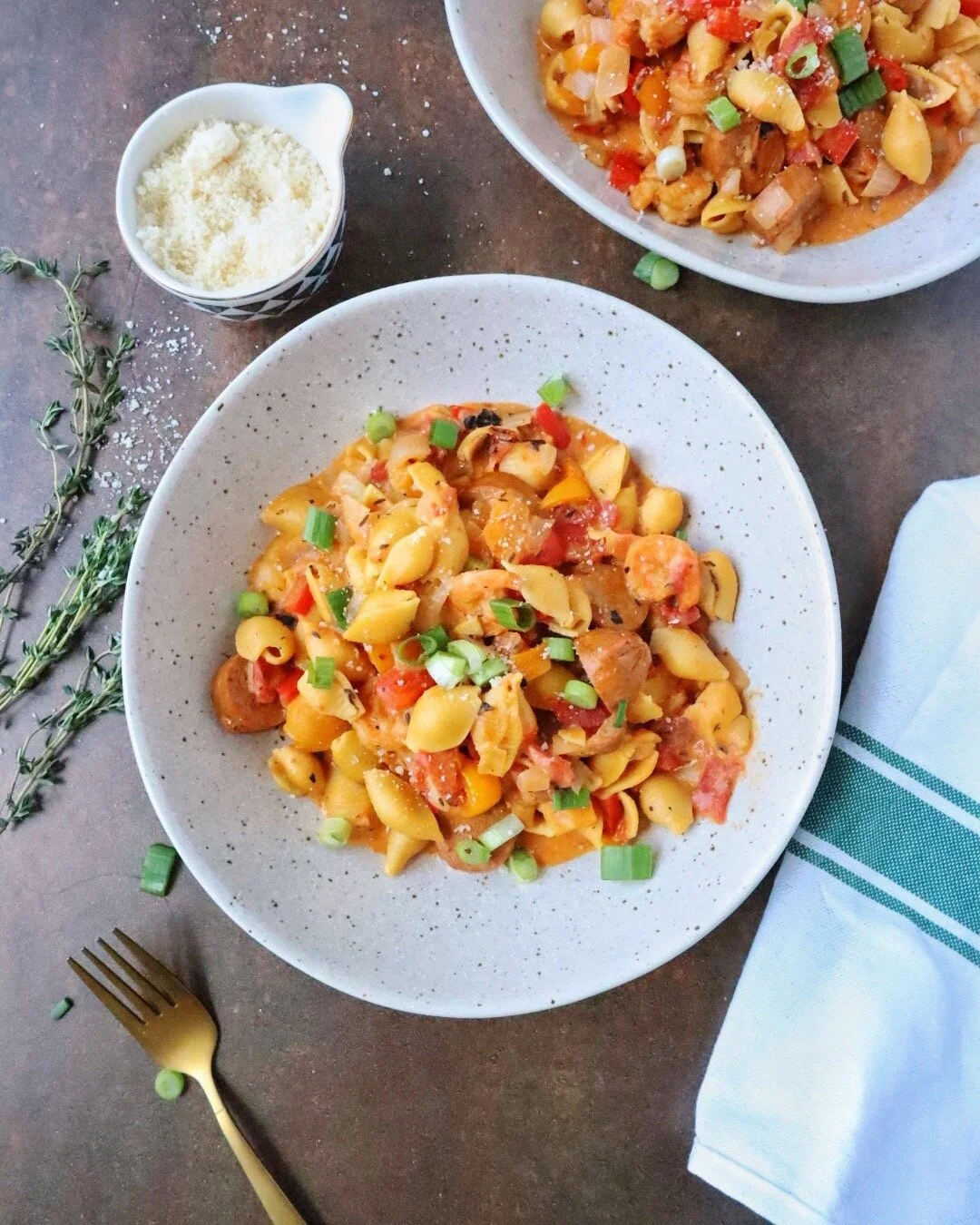 One-Pot Creamy Cajun Shrimp Pasta
