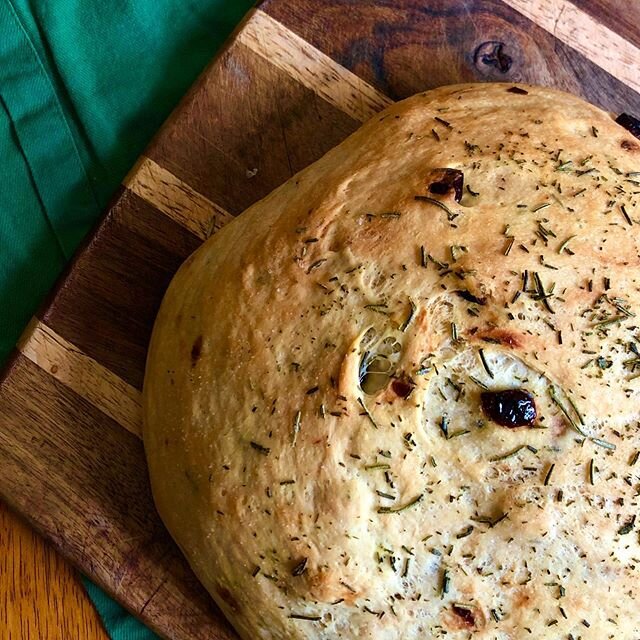 Cranberry Rosemary Loaf. Bread is the only constant these days.