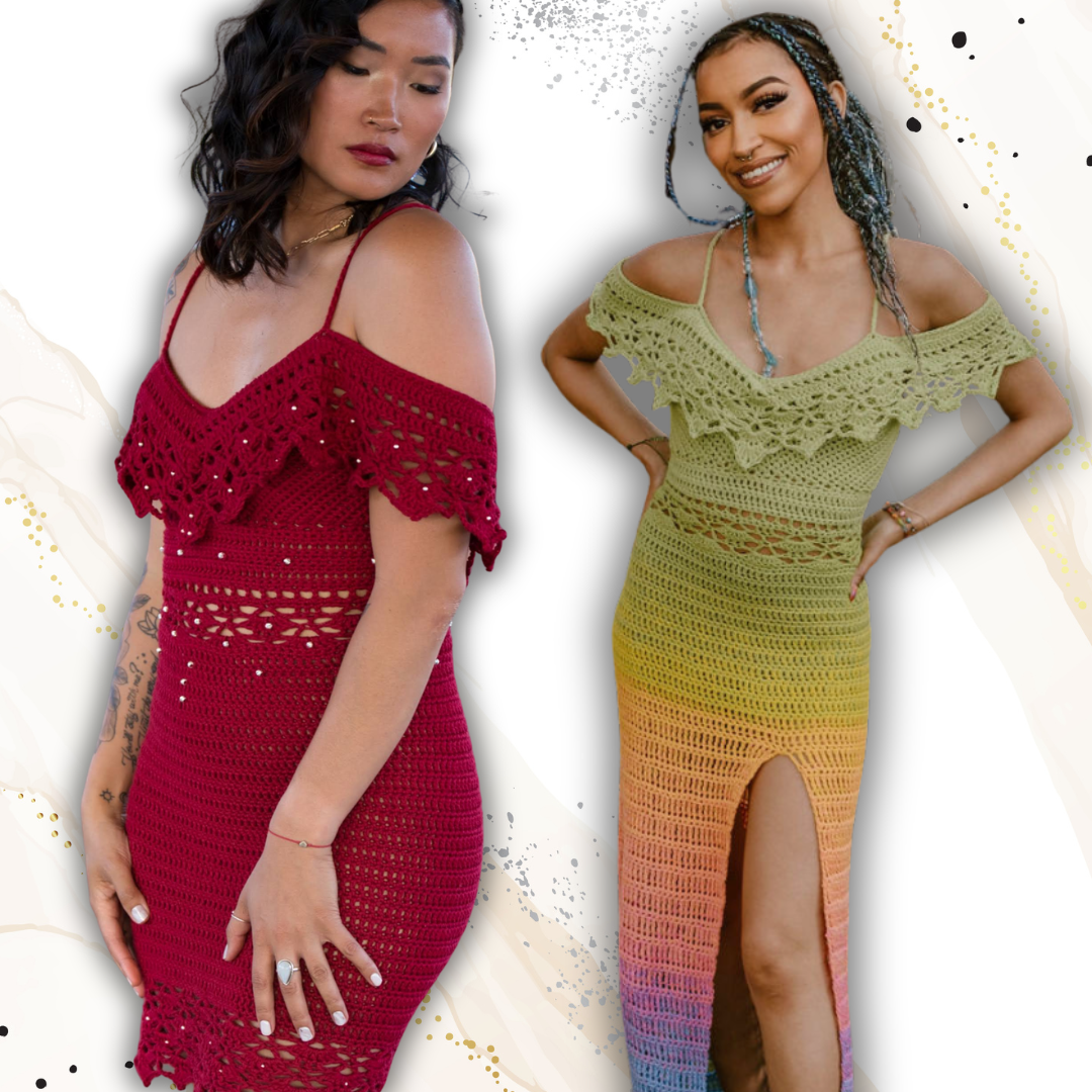 crochet thread dress pattern Crochet Pattern - Sicila Dress