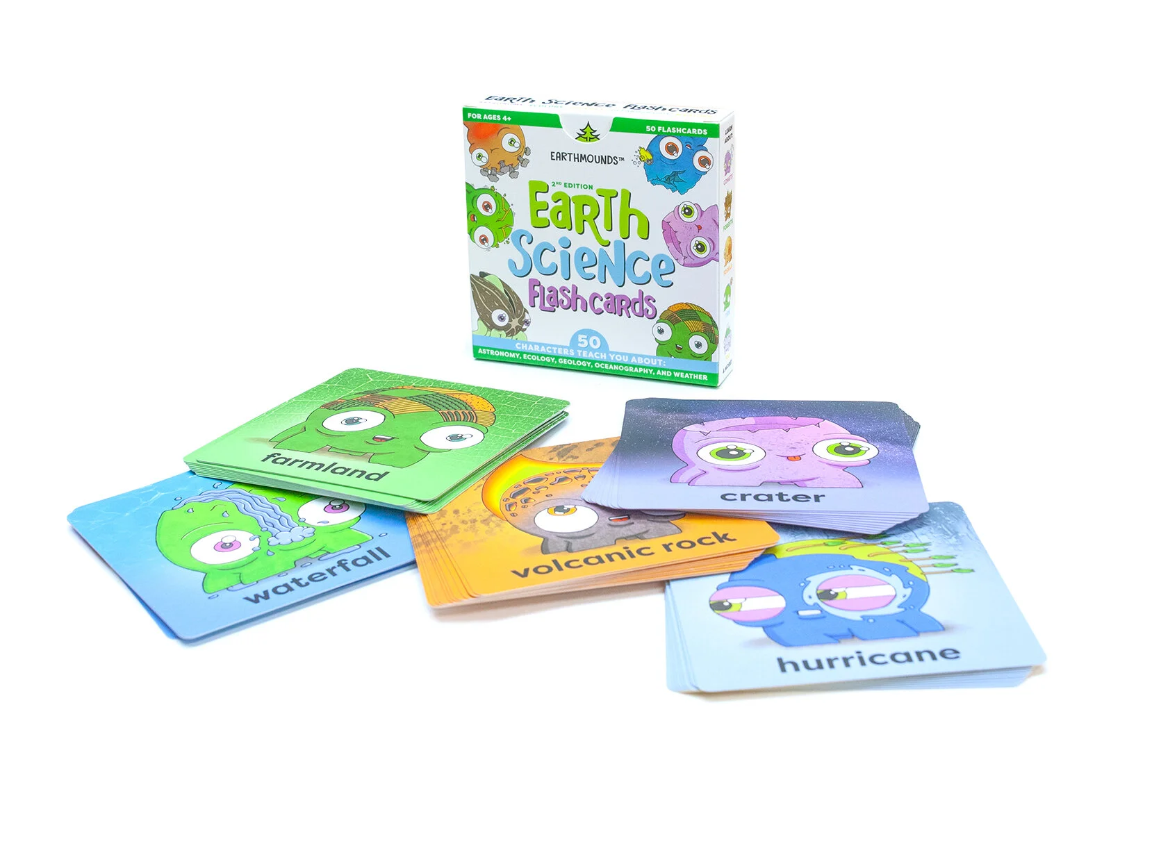 Earth Science Flashcards - set of 50