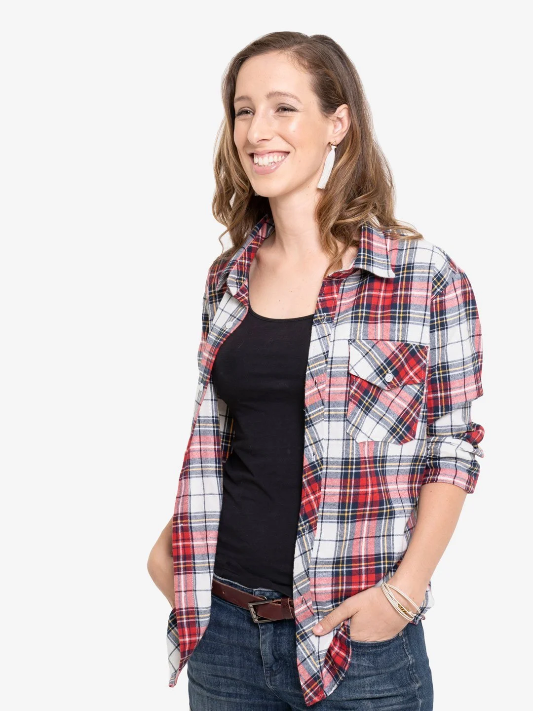 Scotch Plaid Unisex Classic Flannel 