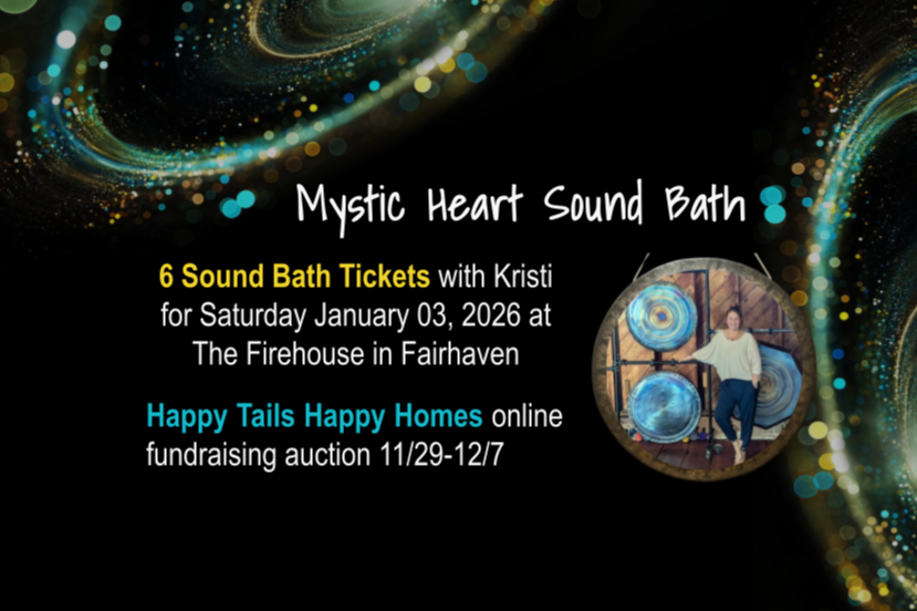 WIN 6 Mystic Heart Sound Bath Tickets
