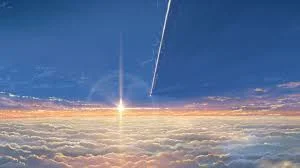 As one of the first opening scenes of the film, Your Name already establishes that level of detail that goes into the artwork.