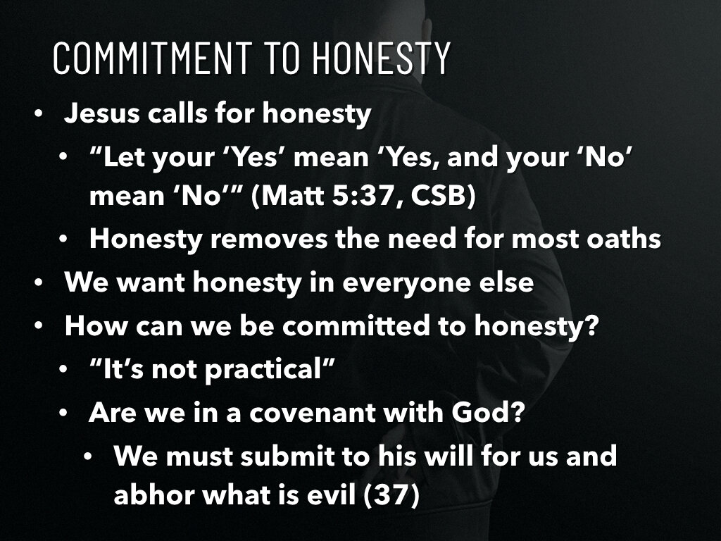The Simple Truth Matthew 5 33 37 Saraland Christians shared-post-but-seek-ye-first-the-kingdom-of-god-and-his