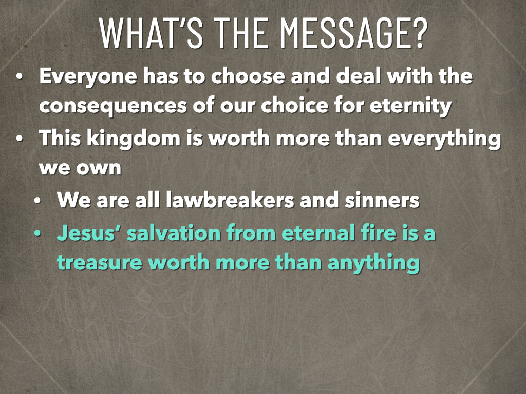 What Do We Treasure Matthew 13 44 52 Saraland Christians what-do-we-treasure-matthew-13-44-52-saraland-christians