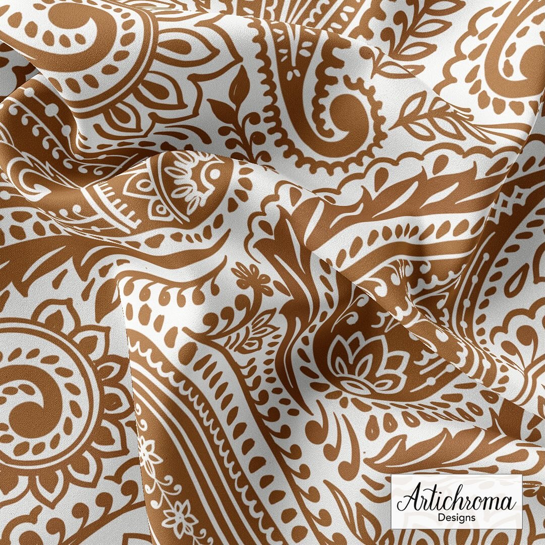 Lovely Paisley print in Boho style for Spring and Summer ~
This print is available with Premium Exclusive license only @patternbank
.
.
.
. 
.
#patternbank #patternbankdesigner 
#newonpatternbank #printdesigner #textiledesign #printdesign #freelancep