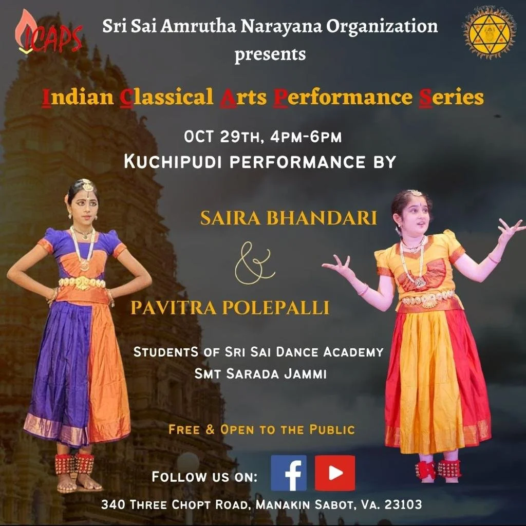 ICAPS: Kuchipudi by Saira Bhandari and Pavithra Polepalli