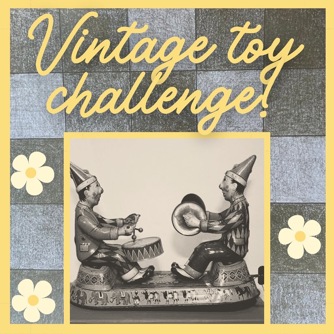It starts sooooon!! Are you joining in? Just research the prompts (such as &ldquo;vintage circus toy&rdquo;) then let your creativity do the talking. One each day for seven days &hellip; your portfolio will never be the same again! 🤓💛

We have an i