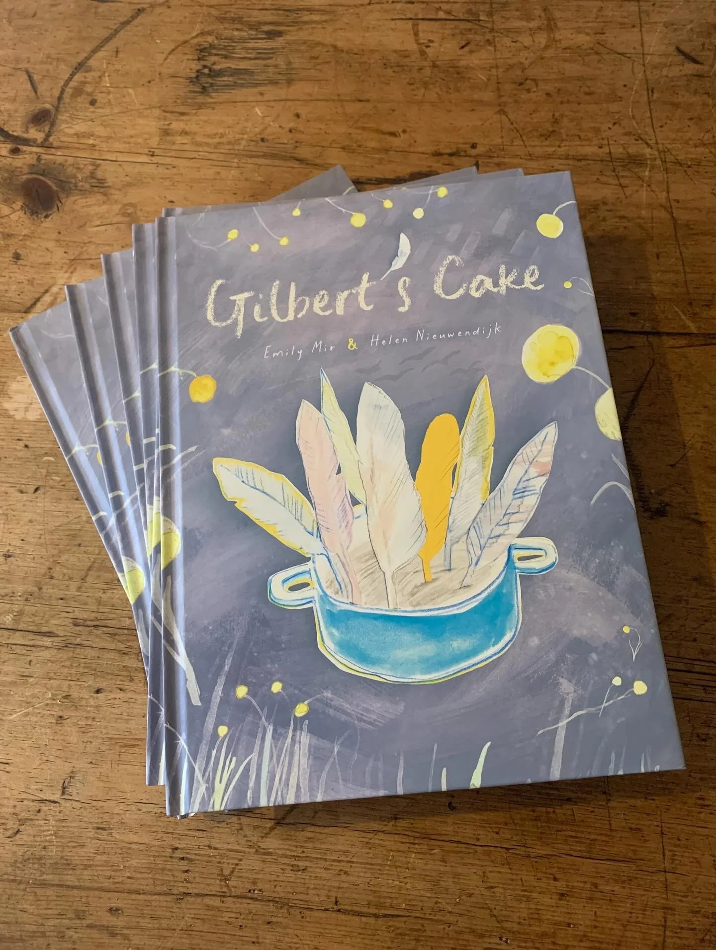 💛💛💛the advances have arrived for this trifecta of firsts: first-time author @gilbertscake , first-time illustrator @hello_nieuw and first book for my new mini-imprint @the_gilded_snail 

Publishing in one month to celebrate Gilbert&rsquo;s birthda