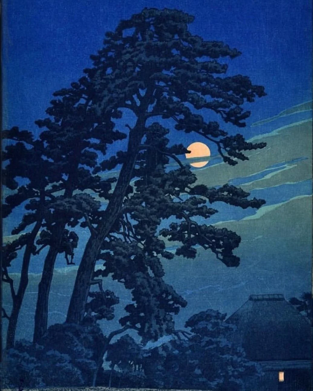 Blue and yellow, magical backlighting, balanced asymmetry, low minor tones, peace. We need it.

#hasuikawase