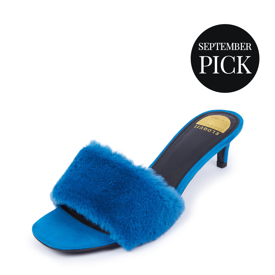 Eloquii Faux Fur Sandal