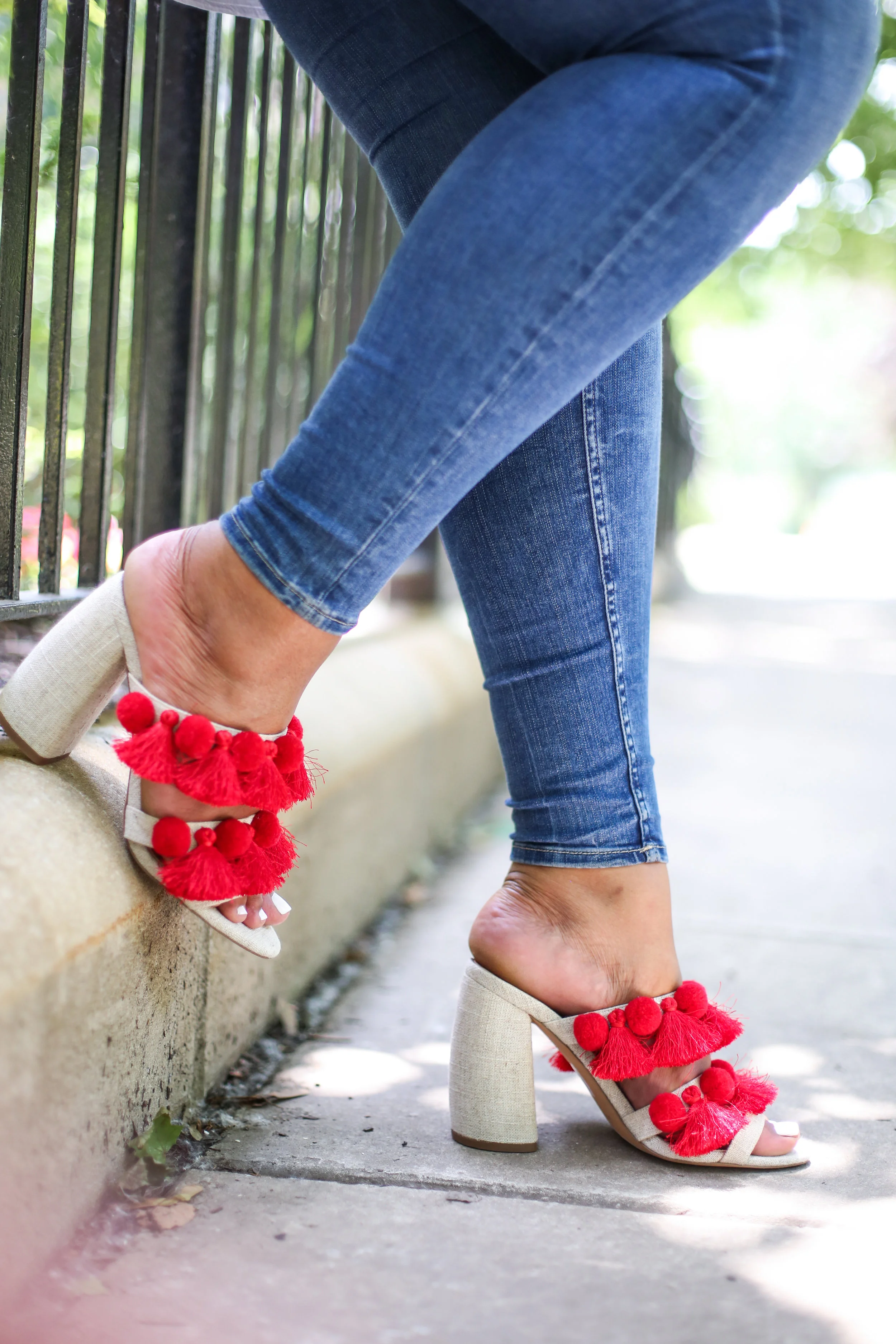 Pom-Poms on My Feet