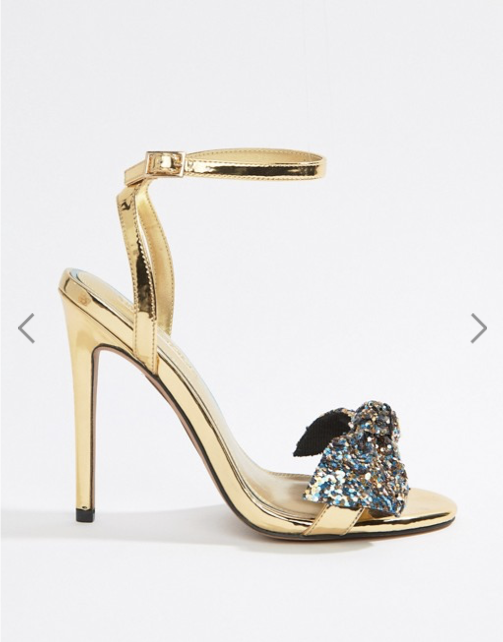 wide fit embellished heels