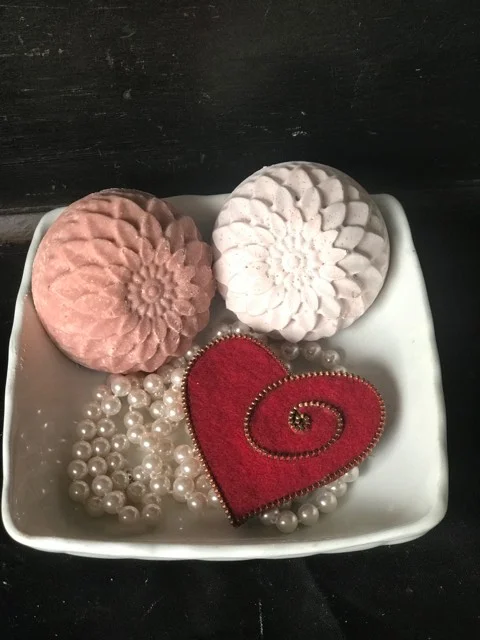 Rose Clay and Sea Salt Bars