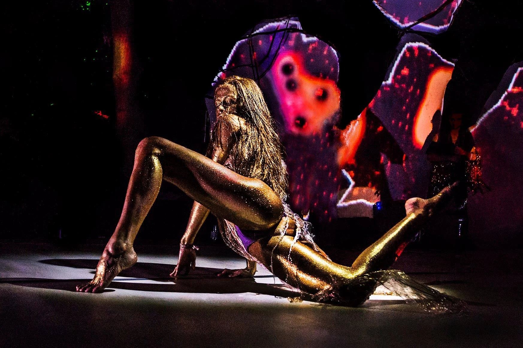 A scene from Birdmilk Collective’s performance. Photo by: Birdmilk Collective