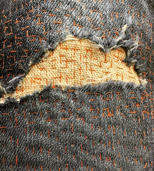 #jeansfix #patch #sashiko #kneepatch