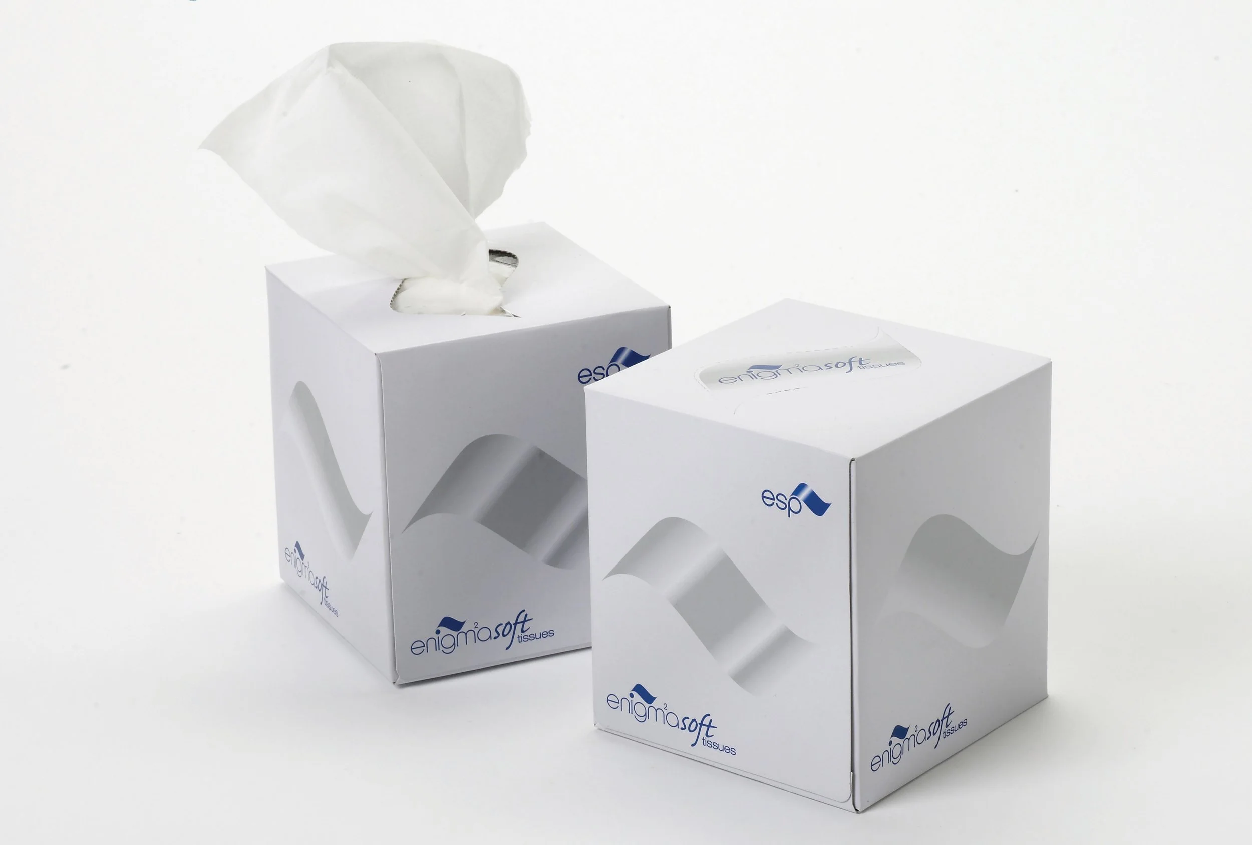 Boutique Cube Facial Tissues - 24 boxes