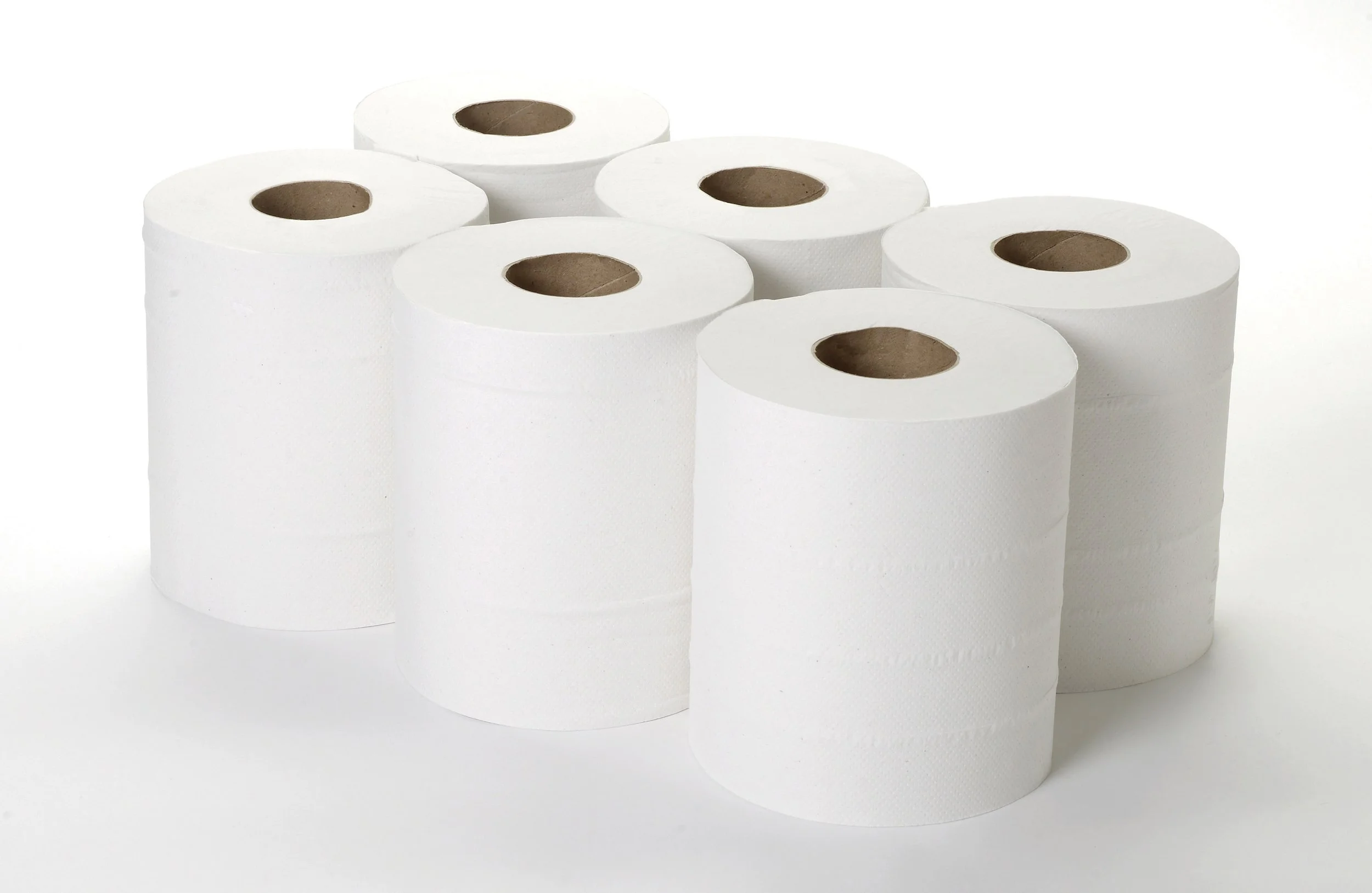 Centrefeed Wiper Rolls 2 ply White 