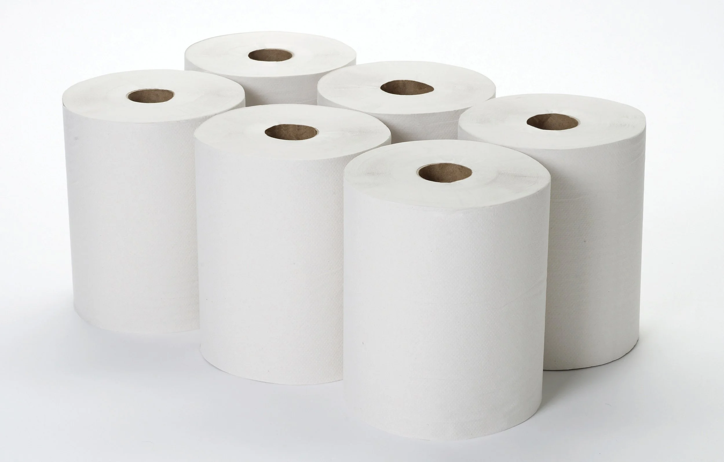 White Continuous Paper Roll Towel 
