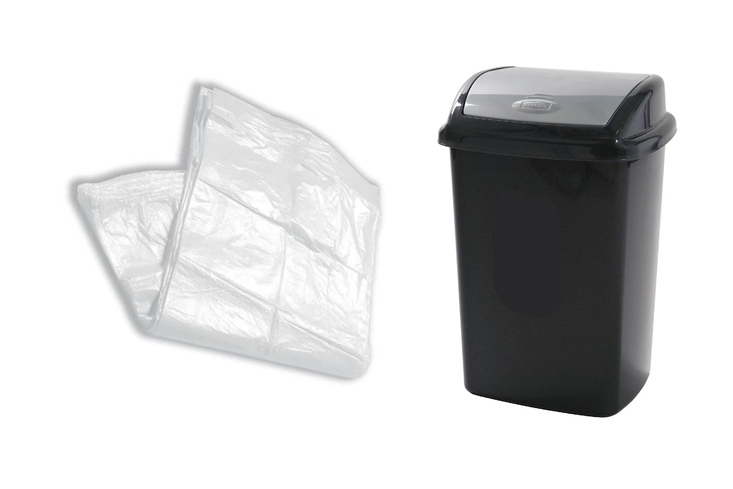 Swing Bin Liners White