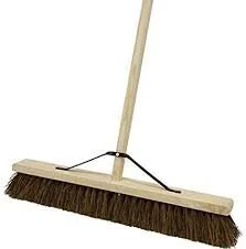 Broom 24" Stiff with handle