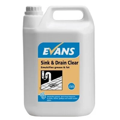 Sink &amp; Drain Clear