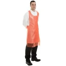 Red Disposable Aprons