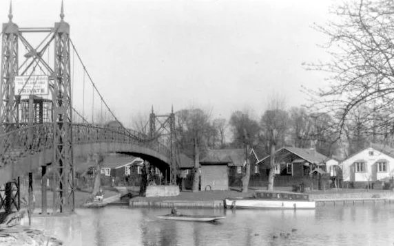 Thames Ditton Island from Ye Olde Swan