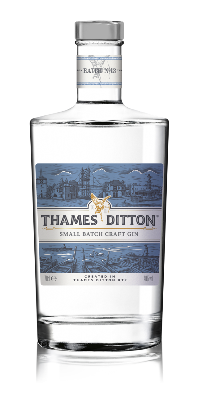 Strength Gin Batch Gin — 1 Thames Navy No. Ditton