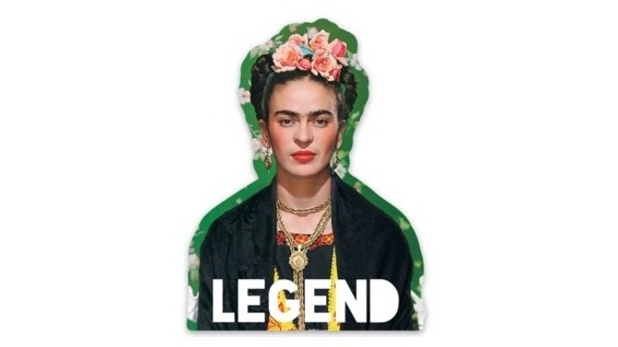 Frida the Legend Vinyl Sticker