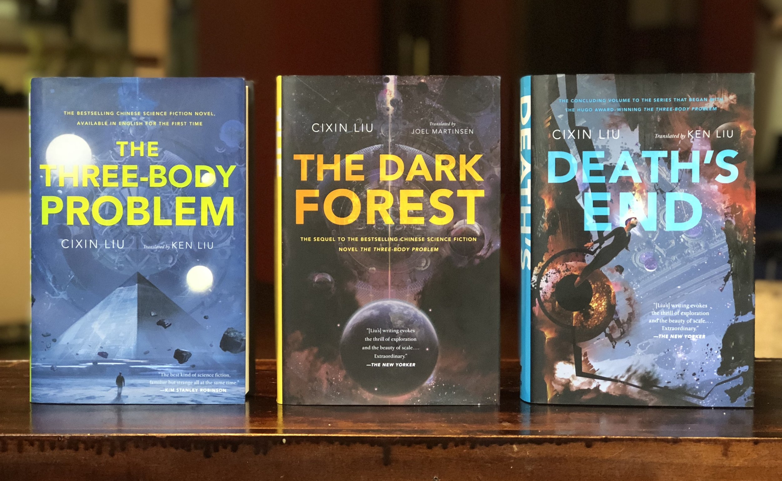 From the beginning to the end: Liu Cixin's Three-Body Trilogy