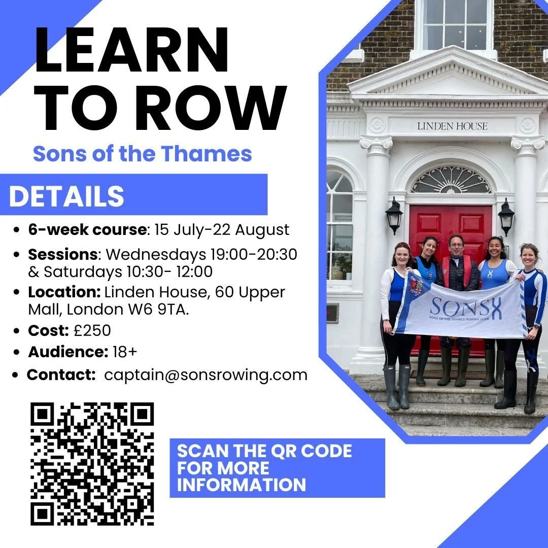 Ready to try something new this summer? 🚣&zwj;♀️✨
Come and learn to row with us on the Thames &ndash; no experience needed, just good vibes and a willingness to get stuck in!
Whether you&rsquo;re looking to get fit, meet new people, or just enjoy ti