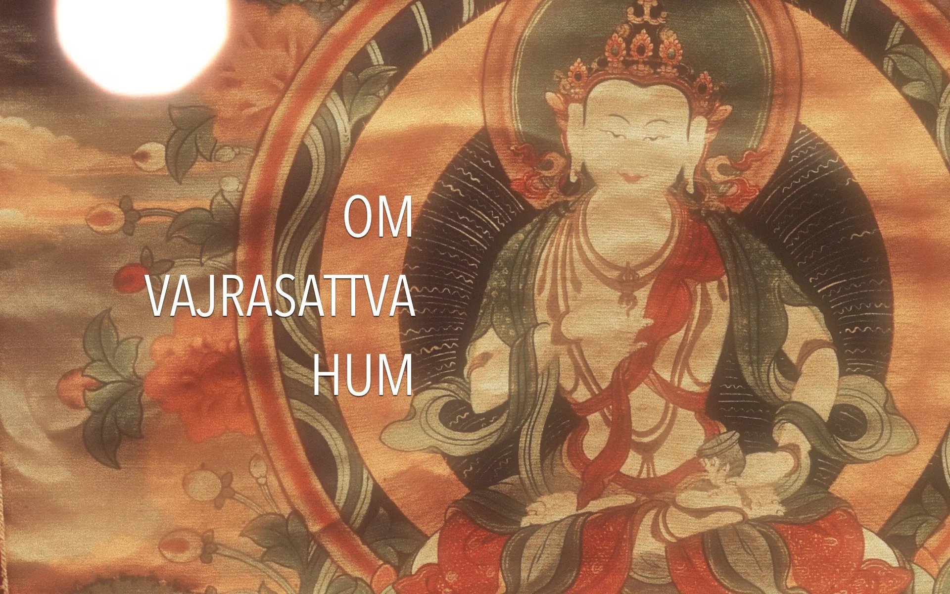 Purification through Joy: A 3-day Online Vajrasattva Retreat