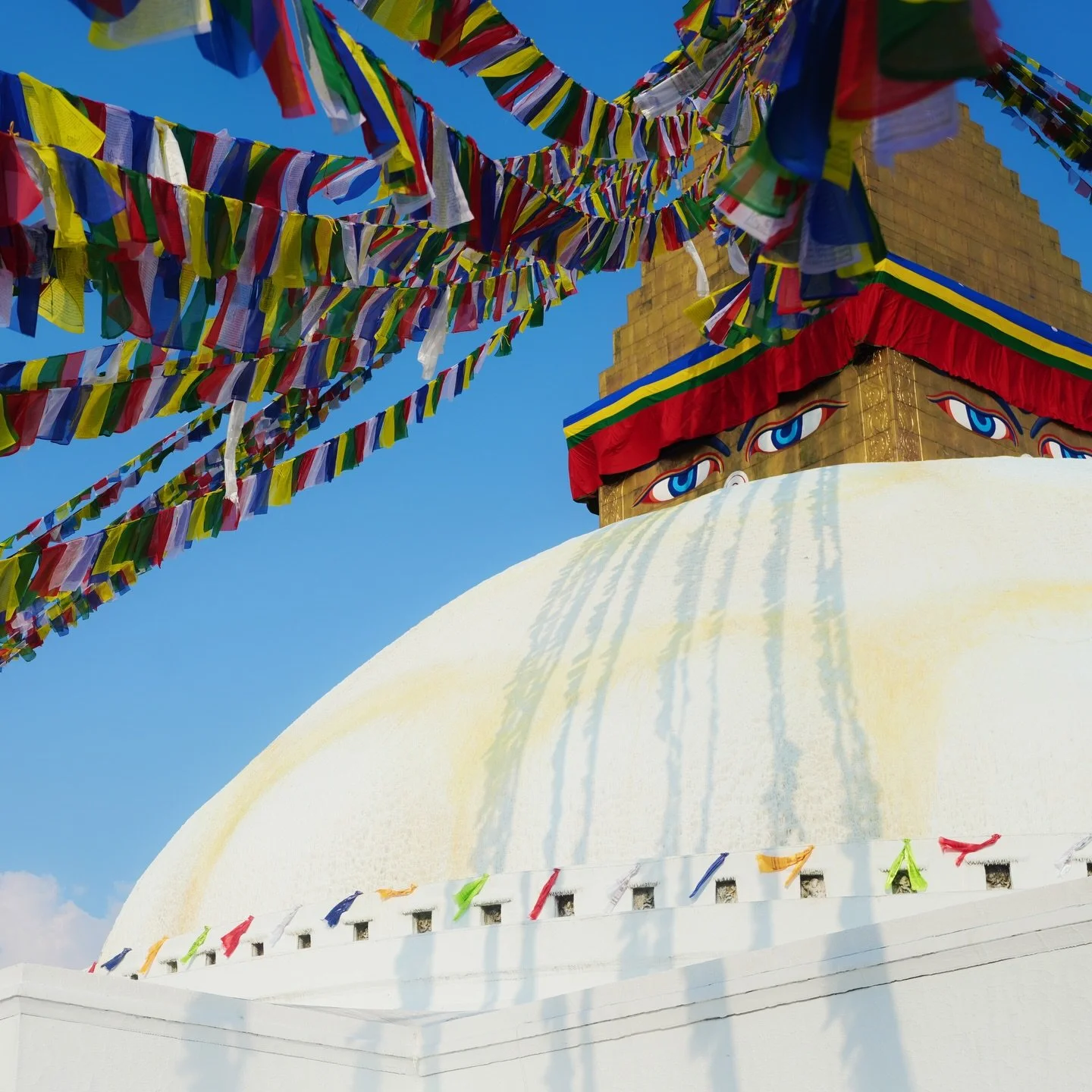 Nepal, November 2025 | Boudha Stupa is the center of a vibrant Buddhist area in Kathmandu, but it is also a giant spiritual antenna, the object of many people&rsquo;s practice, and, for those with fine spiritual vision, the anchor for the presence of