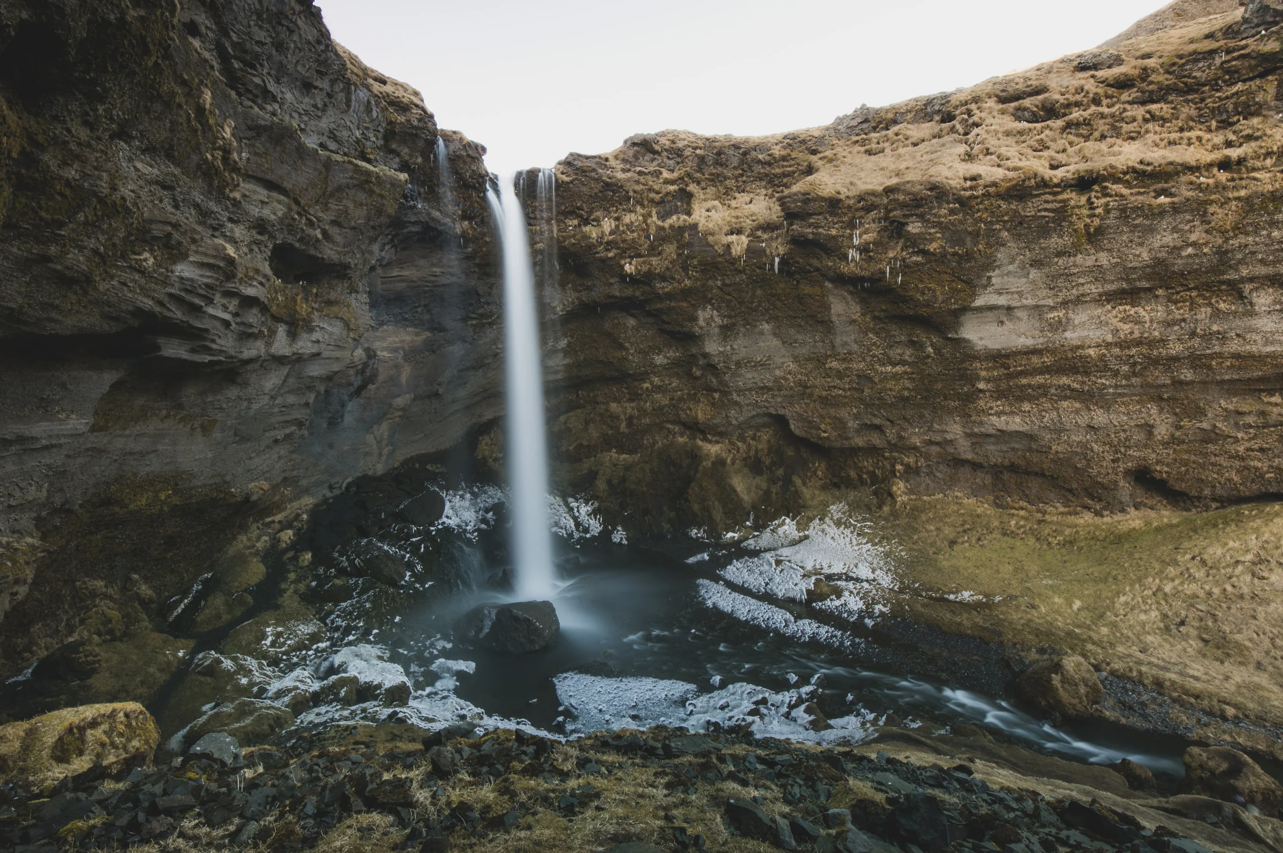 "This is one of the most beautiful waterfall shots of Iceland I've seen." Written In Feature Post By 'IcelandIn8Days' on Instagram.