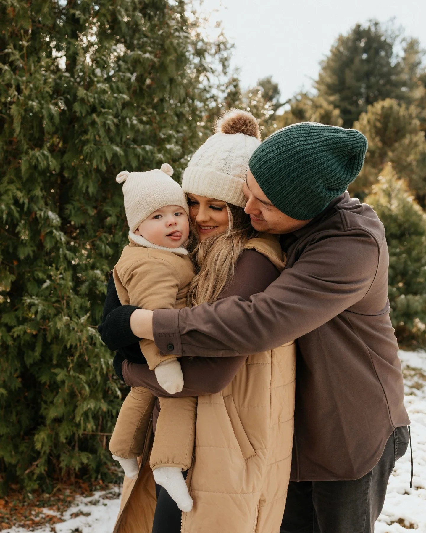 This cutie patootie would not stop sticking his tongue out at me, and I&rsquo;m not mad about it. 🤪🥹