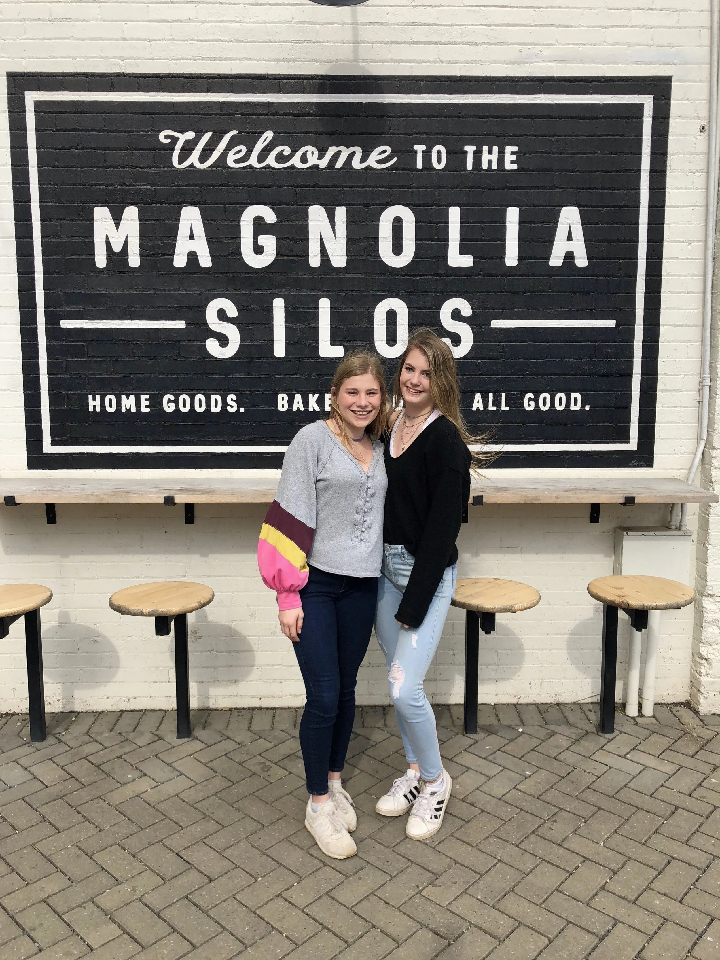 Bailey and I at one of the picture prefect places around the Silos.
