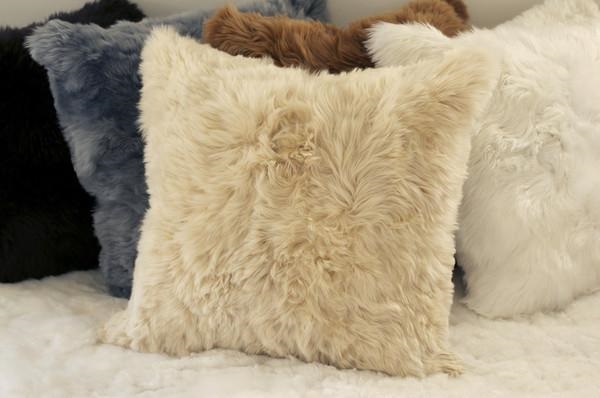 Auskin 20 Square Suri Alpaca Pillow – Fluff Alpaca