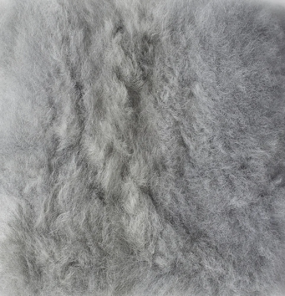 Hua Alpaca fur in Light Gray