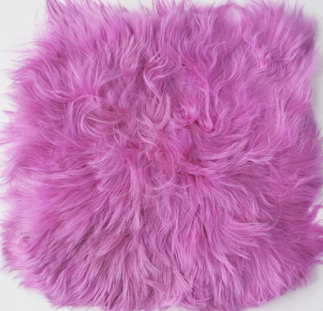 Suri Alpaca fur in Pink