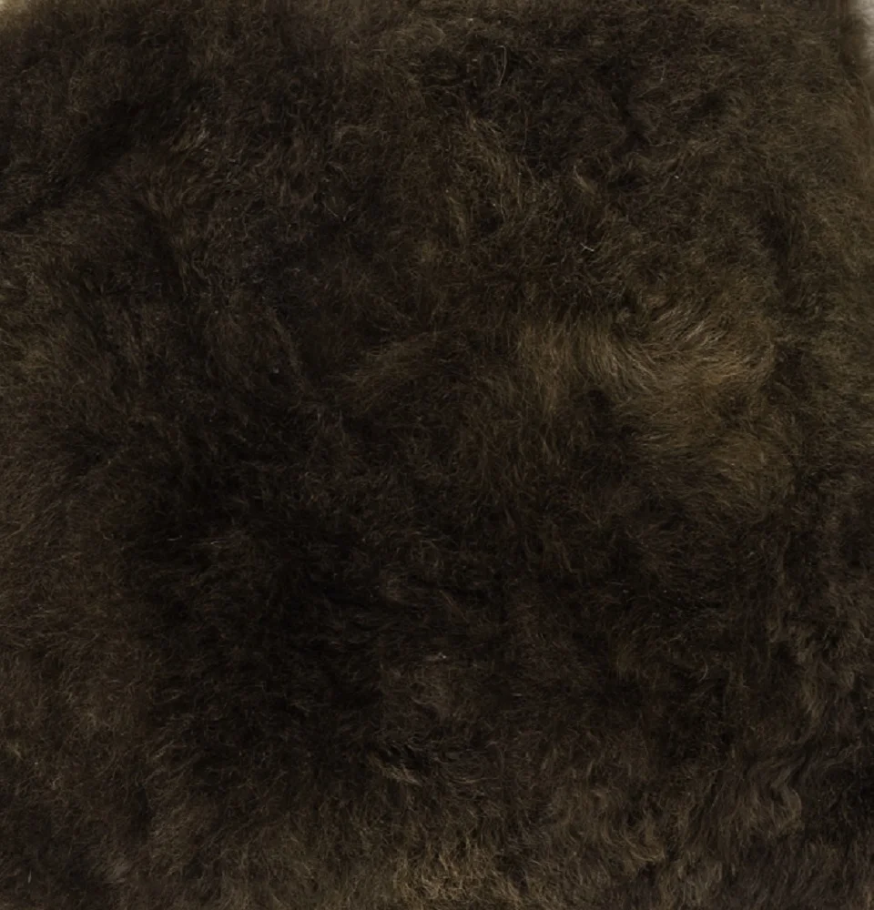 Hua Alpaca fur in Dark Brown
