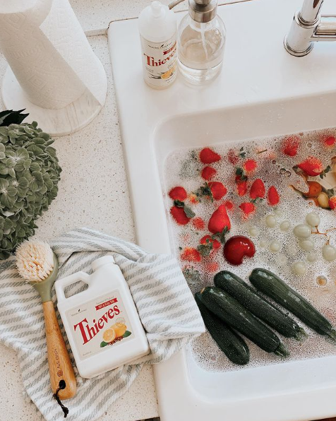 Thieves Soak for Produce