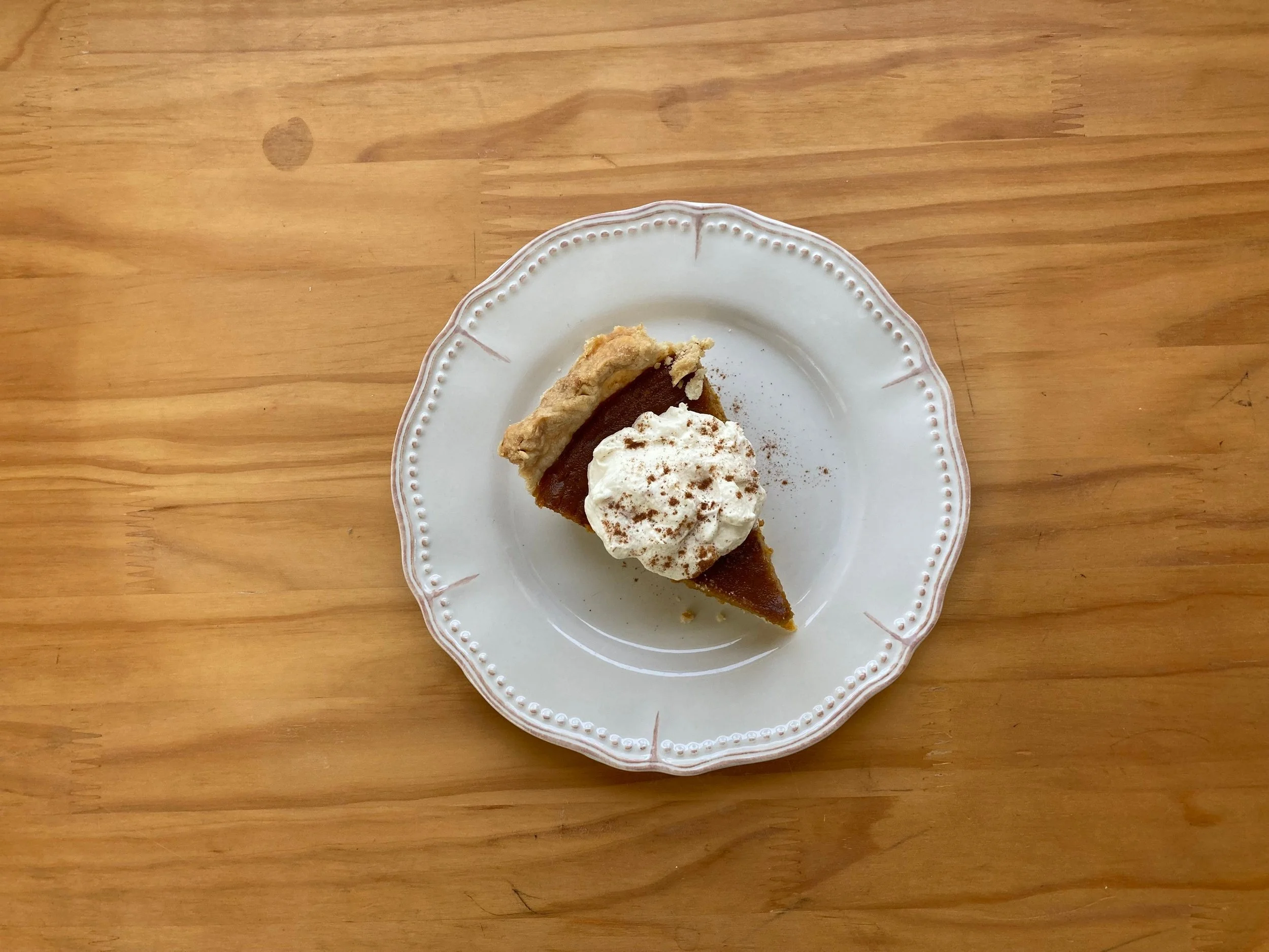 Homemade Pumpkin Pie with Lard Crust — Shenk Family Farm