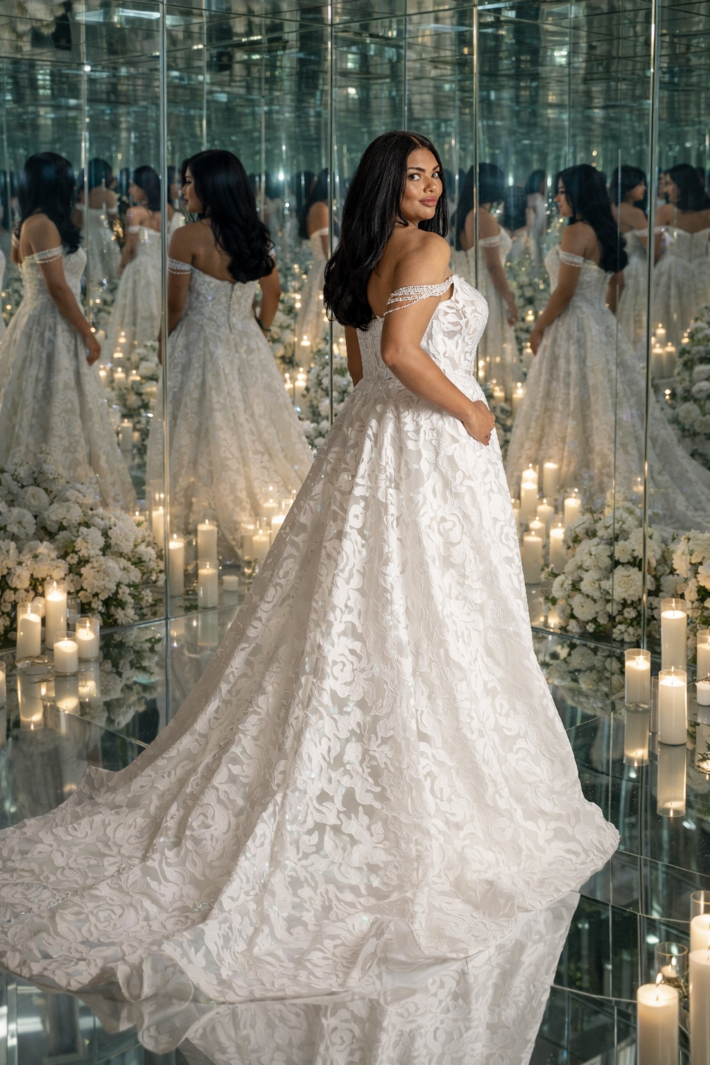 Clara by Jane Aston bridal - modern plus size wedding dresses in Surrey and Sussex