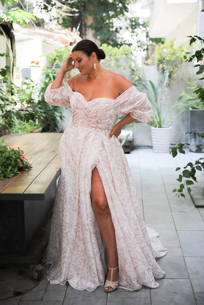 Pink plus size wedding dressesUK - South East weddings in Surrey, Kent, London, Sussex